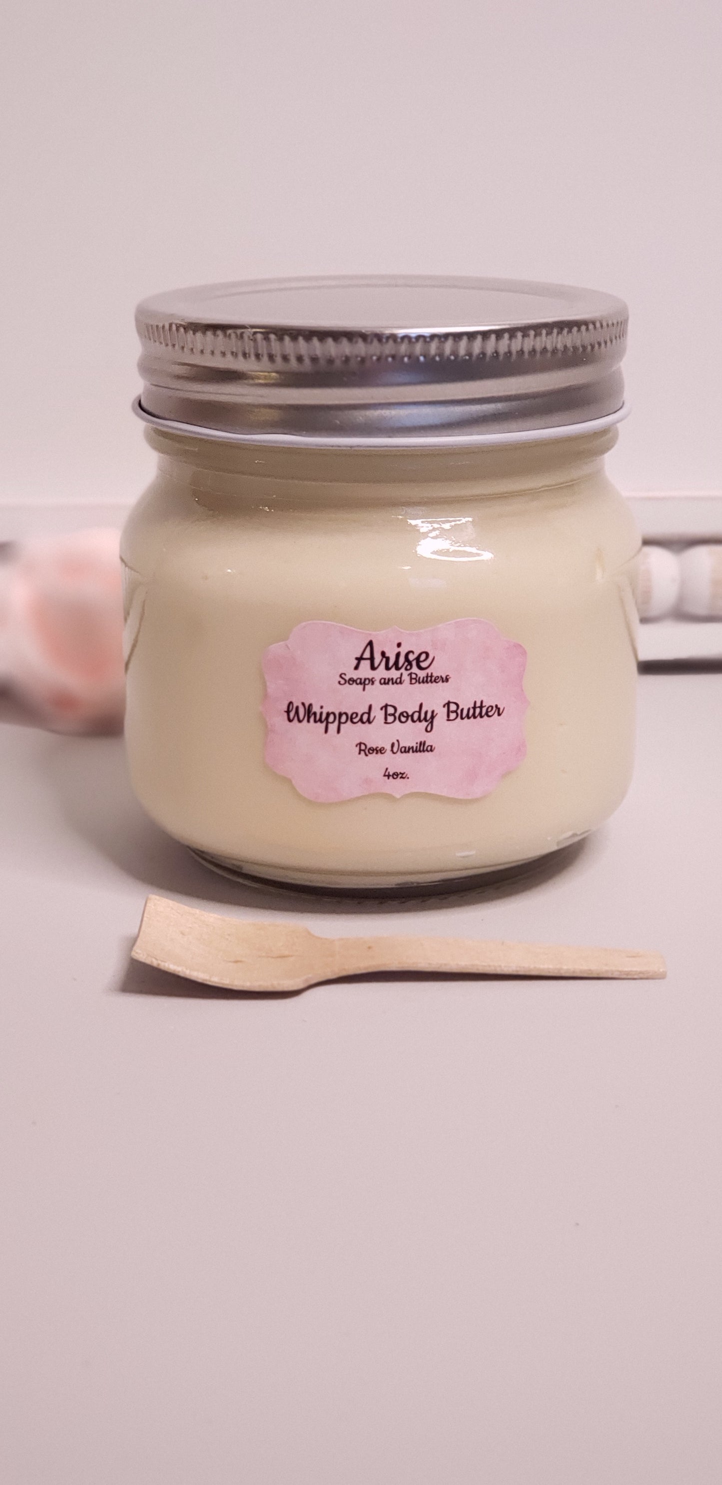 Whipped Body Butter- Rose Vanilla