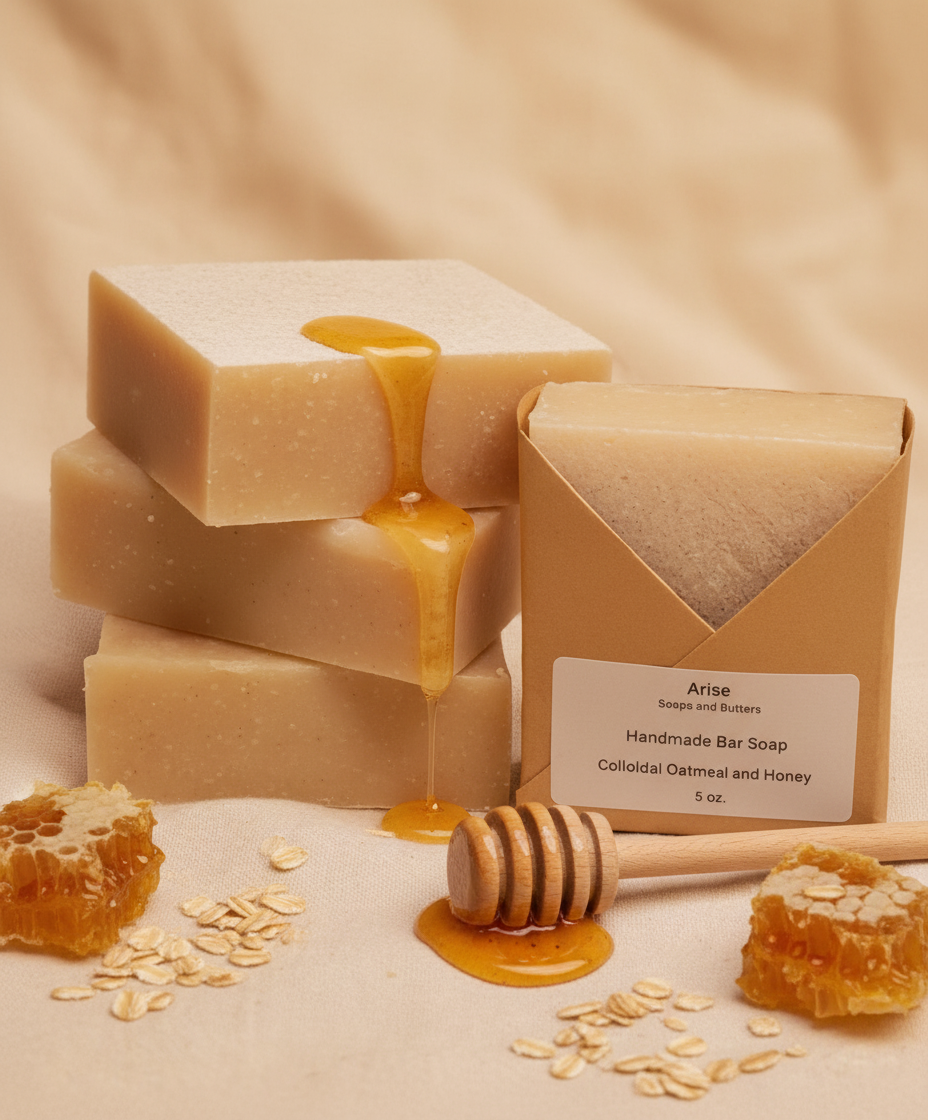 Bar Soap- Oatmeal and Honey